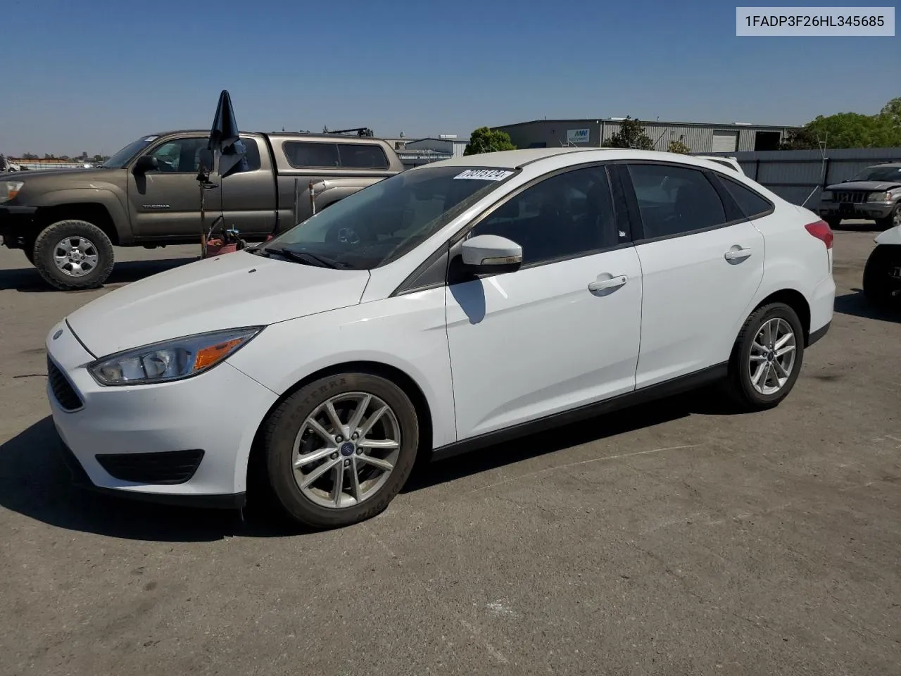 2017 Ford Focus Se VIN: 1FADP3F26HL345685 Lot: 70315124