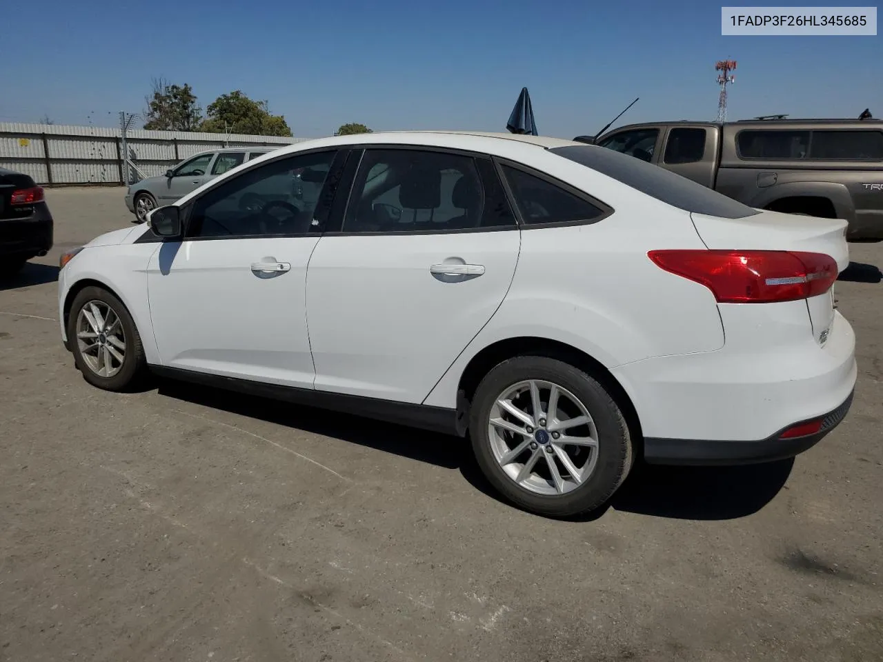 2017 Ford Focus Se VIN: 1FADP3F26HL345685 Lot: 70315124