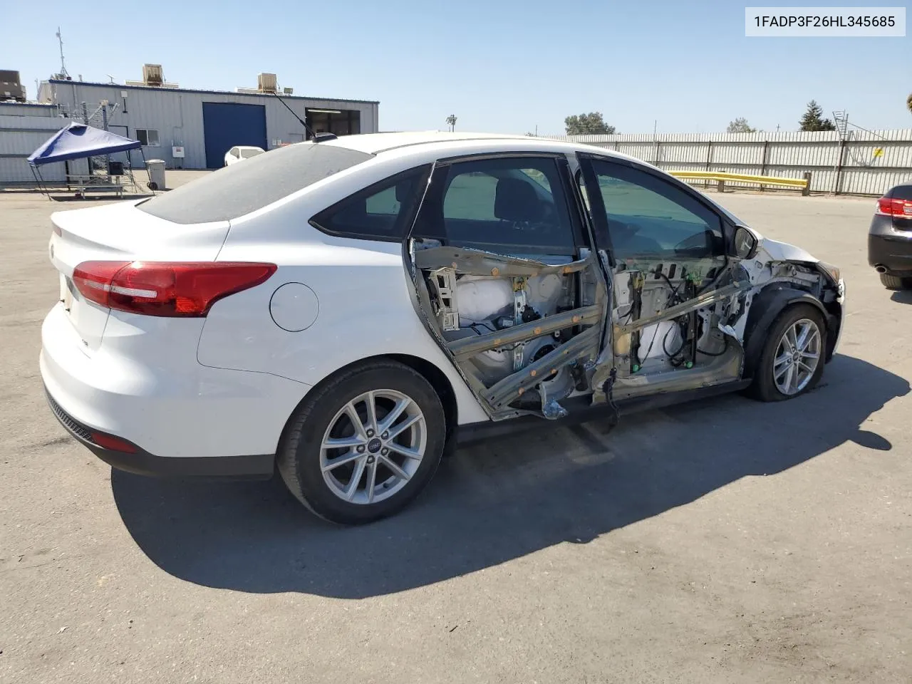 2017 Ford Focus Se VIN: 1FADP3F26HL345685 Lot: 70315124