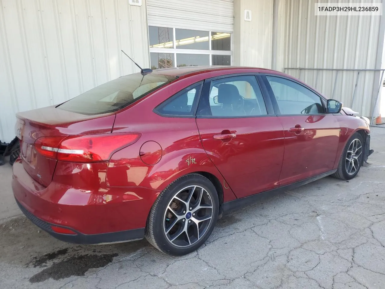 1FADP3H29HL236859 2017 Ford Focus Sel