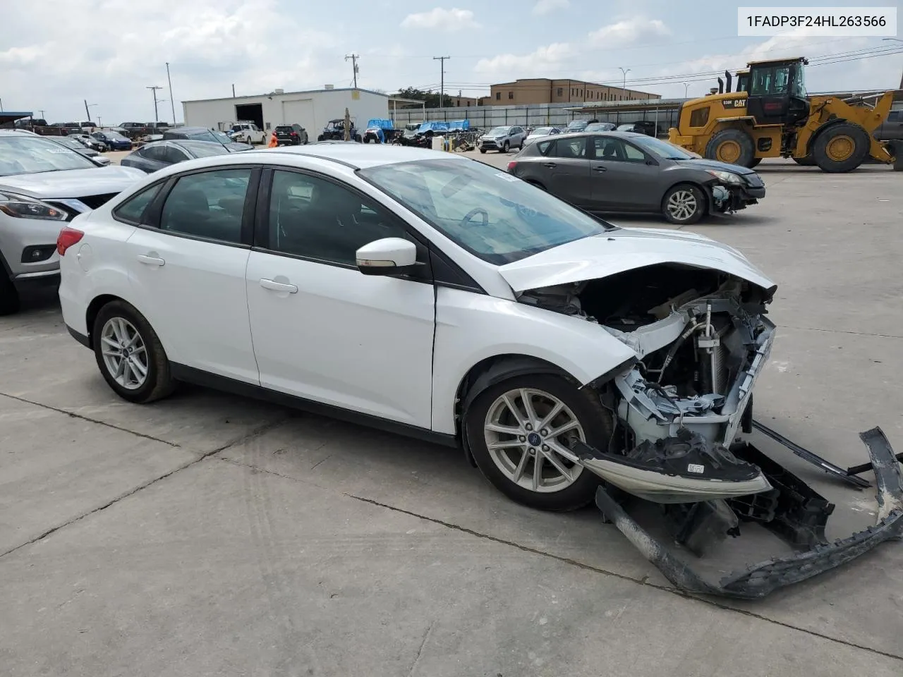 2017 Ford Focus Se VIN: 1FADP3F24HL263566 Lot: 70472174