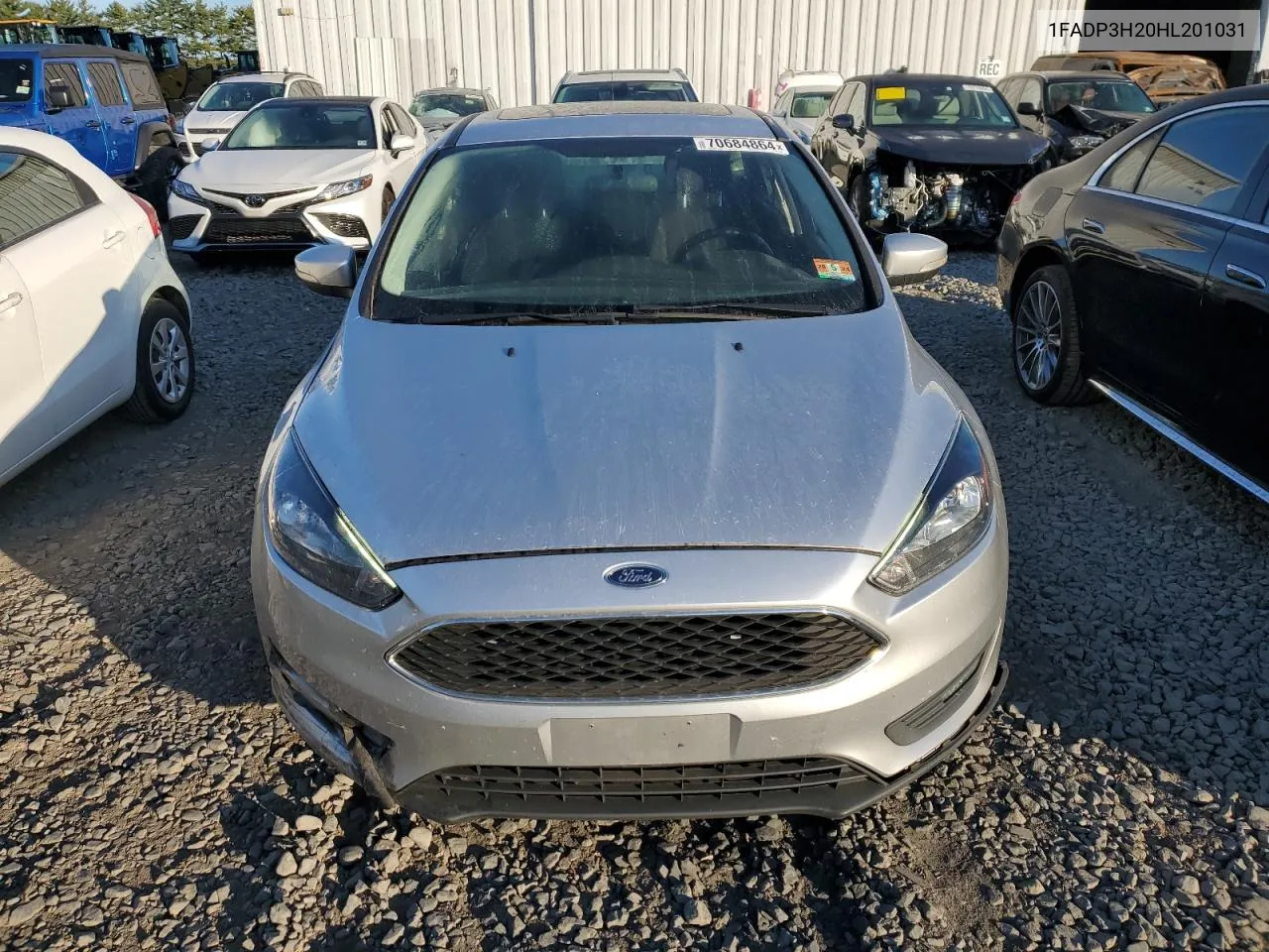 1FADP3H20HL201031 2017 Ford Focus Sel