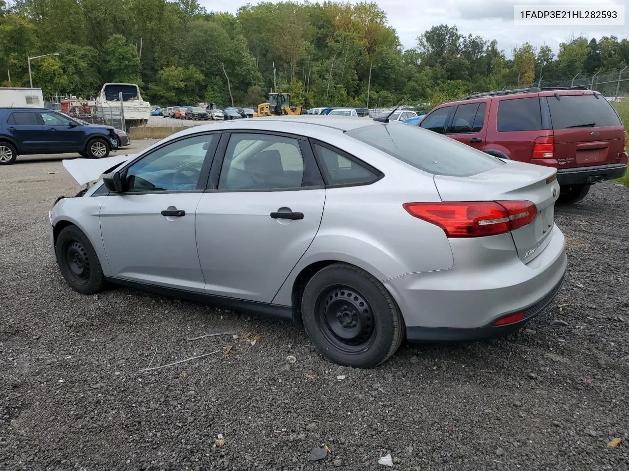 2017 Ford Focus S VIN: 1FADP3E21HL282593 Lot: 70853194