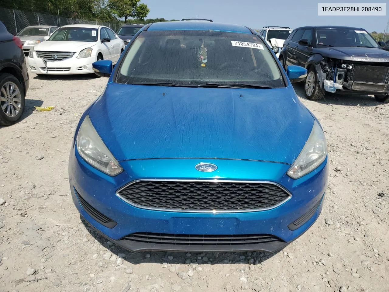 2017 Ford Focus Se VIN: 1FADP3F28HL208490 Lot: 71054784