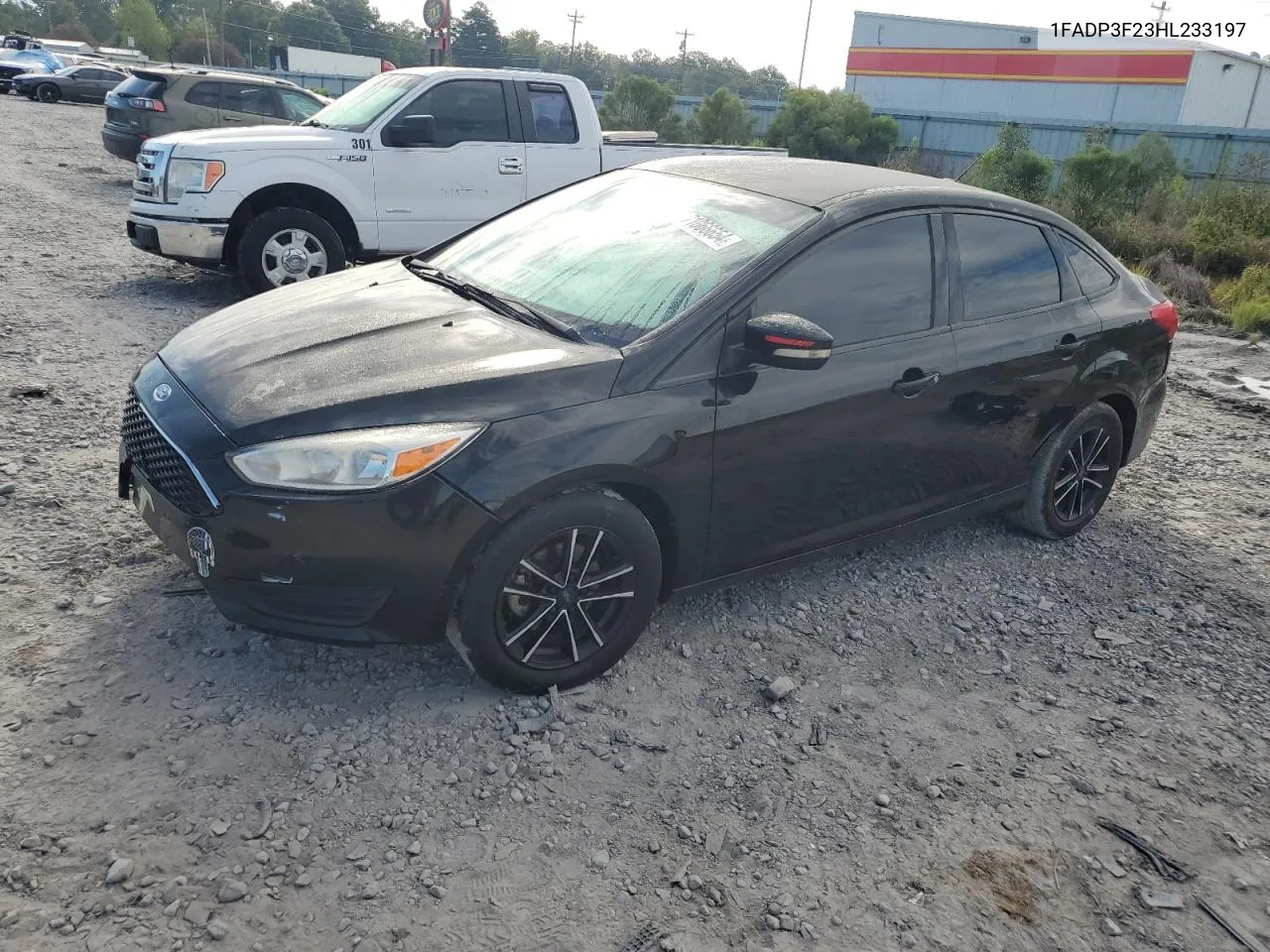 2017 Ford Focus Se VIN: 1FADP3F23HL233197 Lot: 71066654