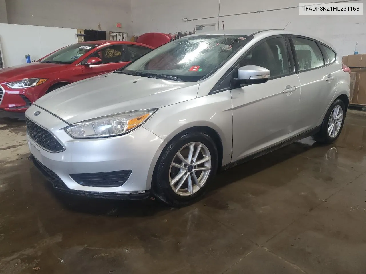 2017 Ford Focus Se VIN: 1FADP3K21HL231163 Lot: 71094684