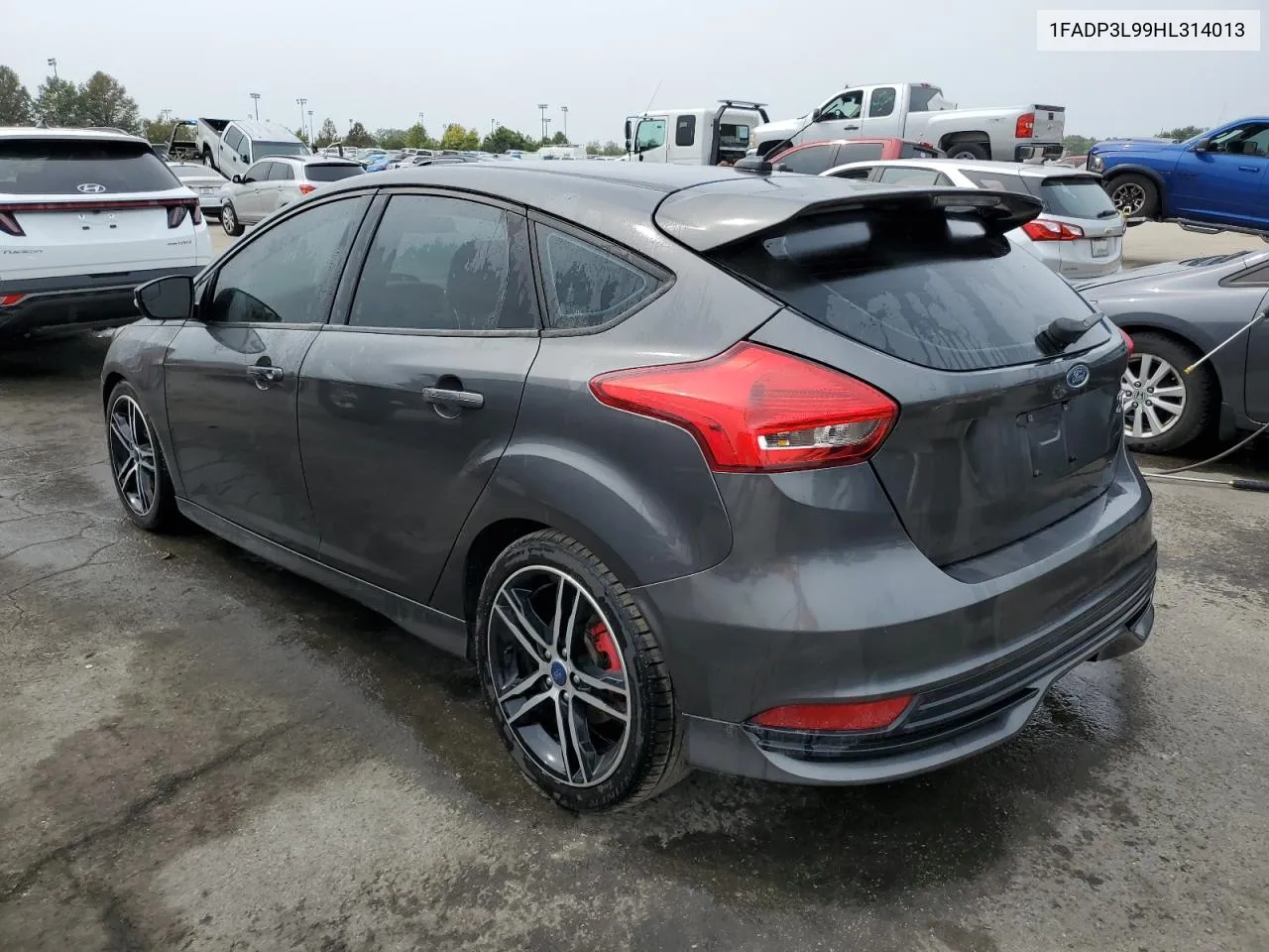 2017 Ford Focus St VIN: 1FADP3L99HL314013 Lot: 71230494