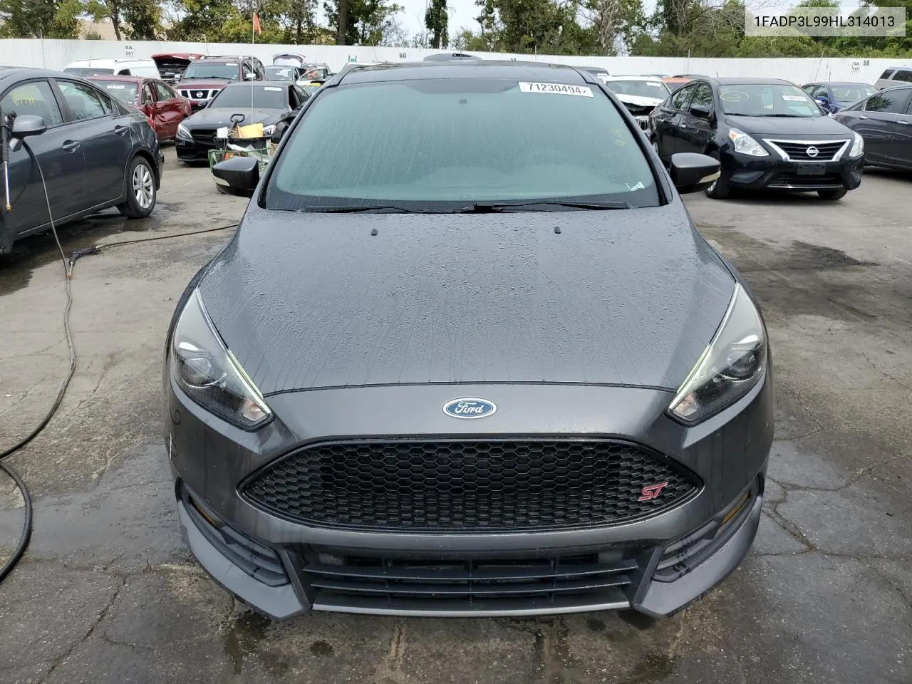 2017 Ford Focus St VIN: 1FADP3L99HL314013 Lot: 71230494