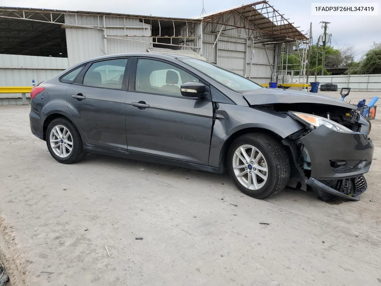 2017 Ford Focus Se VIN: 1FADP3F26HL347419 Lot: 71281224