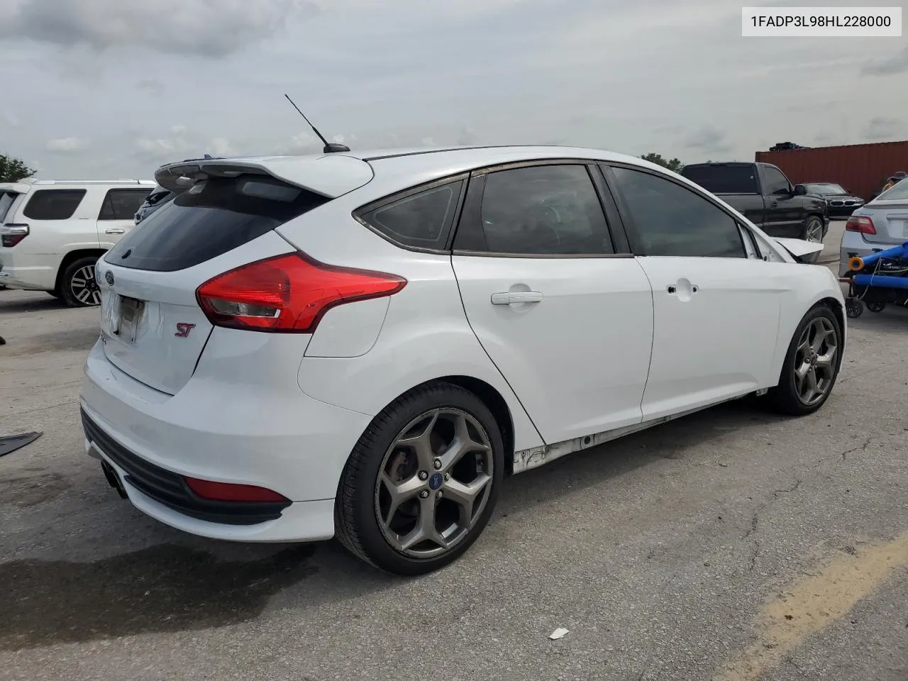 2017 Ford Focus St VIN: 1FADP3L98HL228000 Lot: 71288964