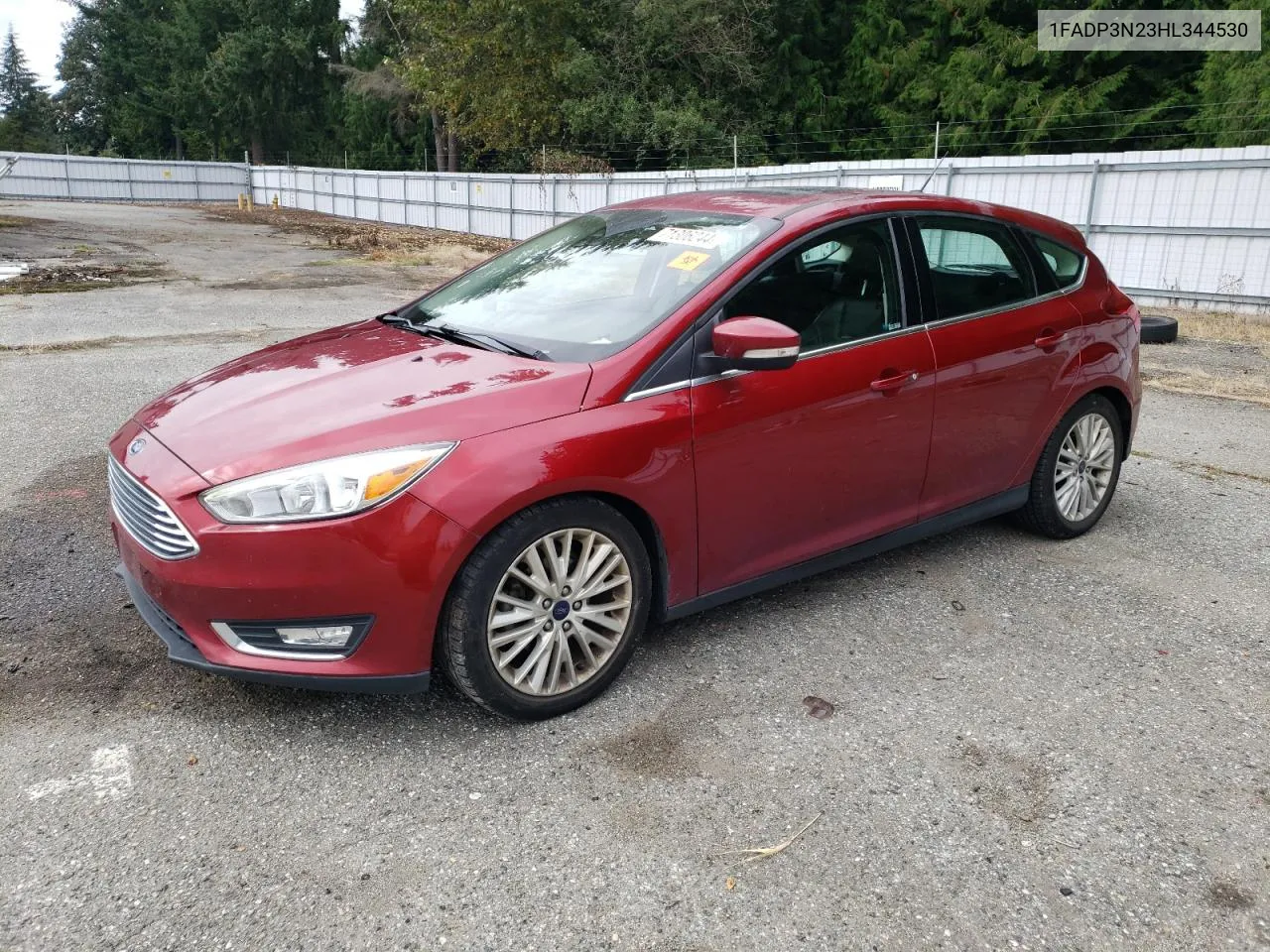 1FADP3N23HL344530 2017 Ford Focus Titanium