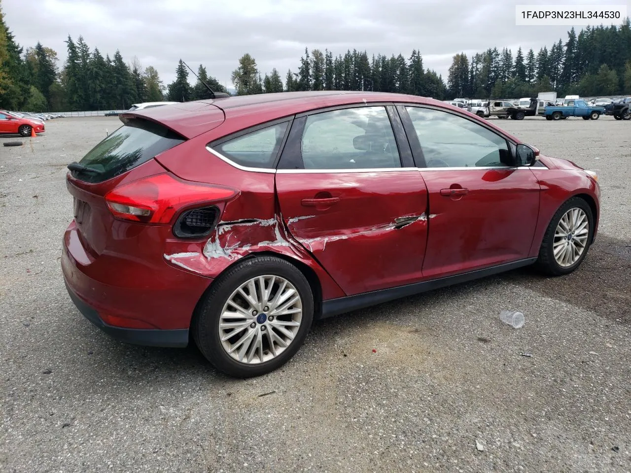 1FADP3N23HL344530 2017 Ford Focus Titanium