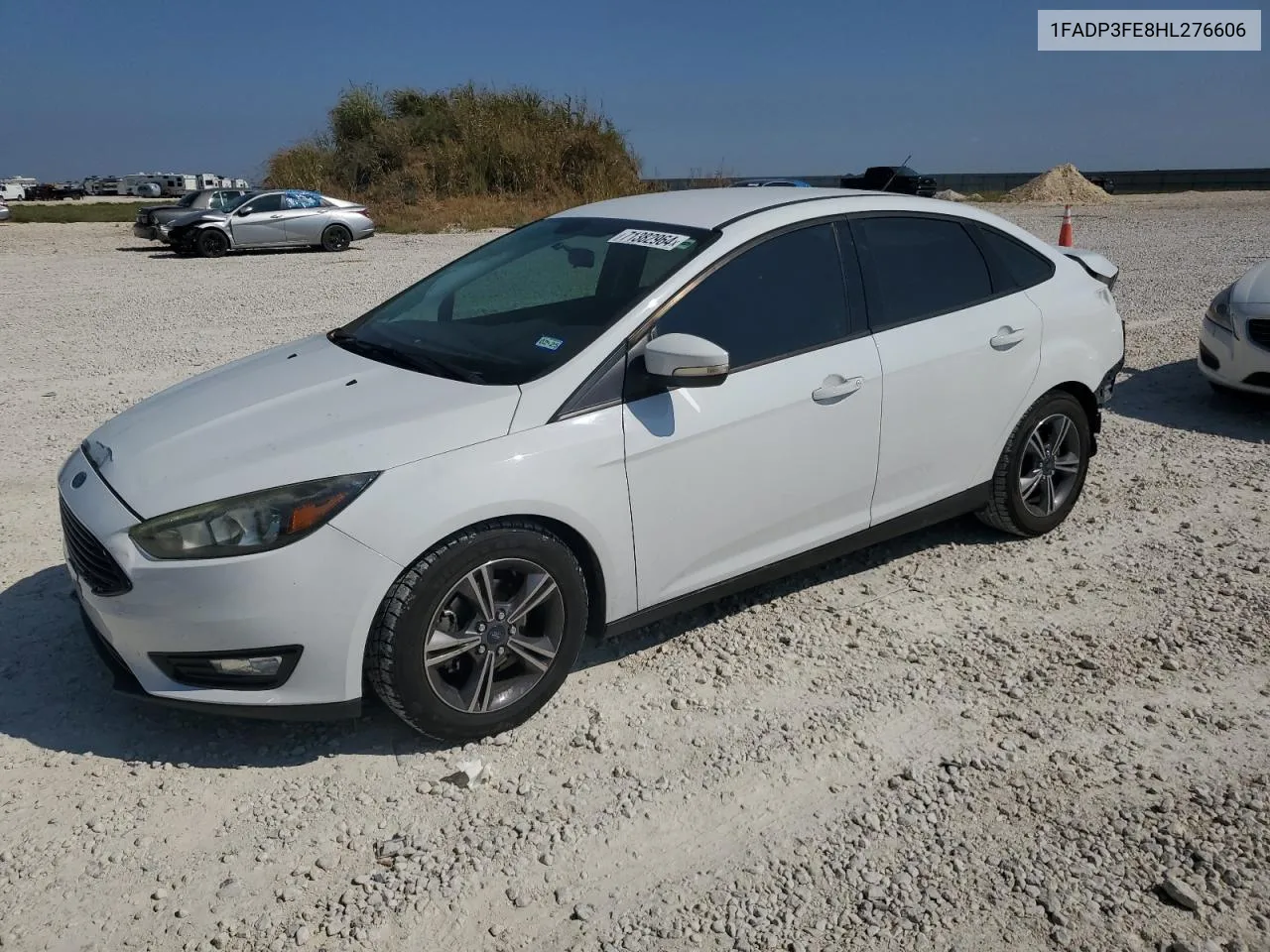 2017 Ford Focus Se VIN: 1FADP3FE8HL276606 Lot: 71382964