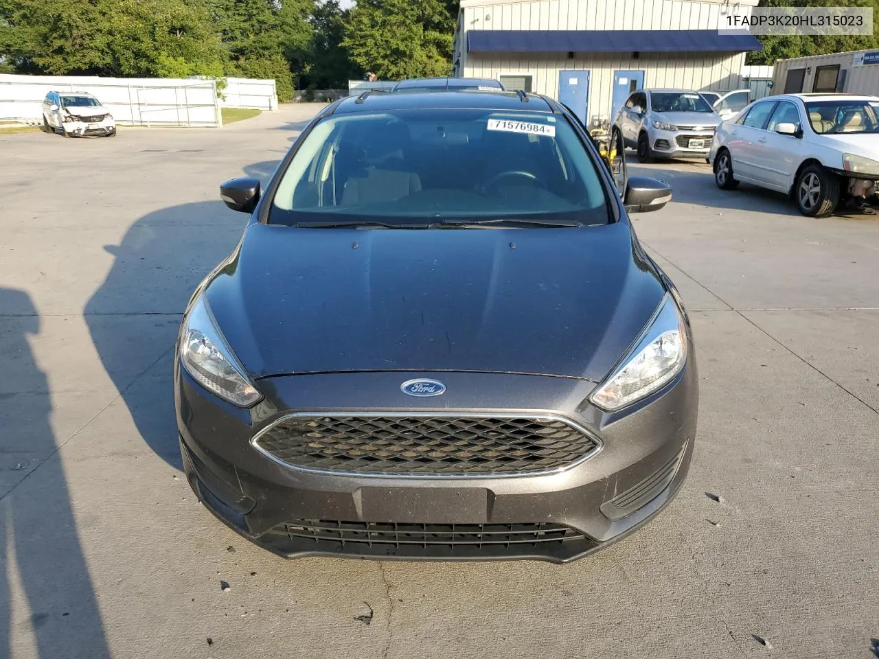 1FADP3K20HL315023 2017 Ford Focus Se