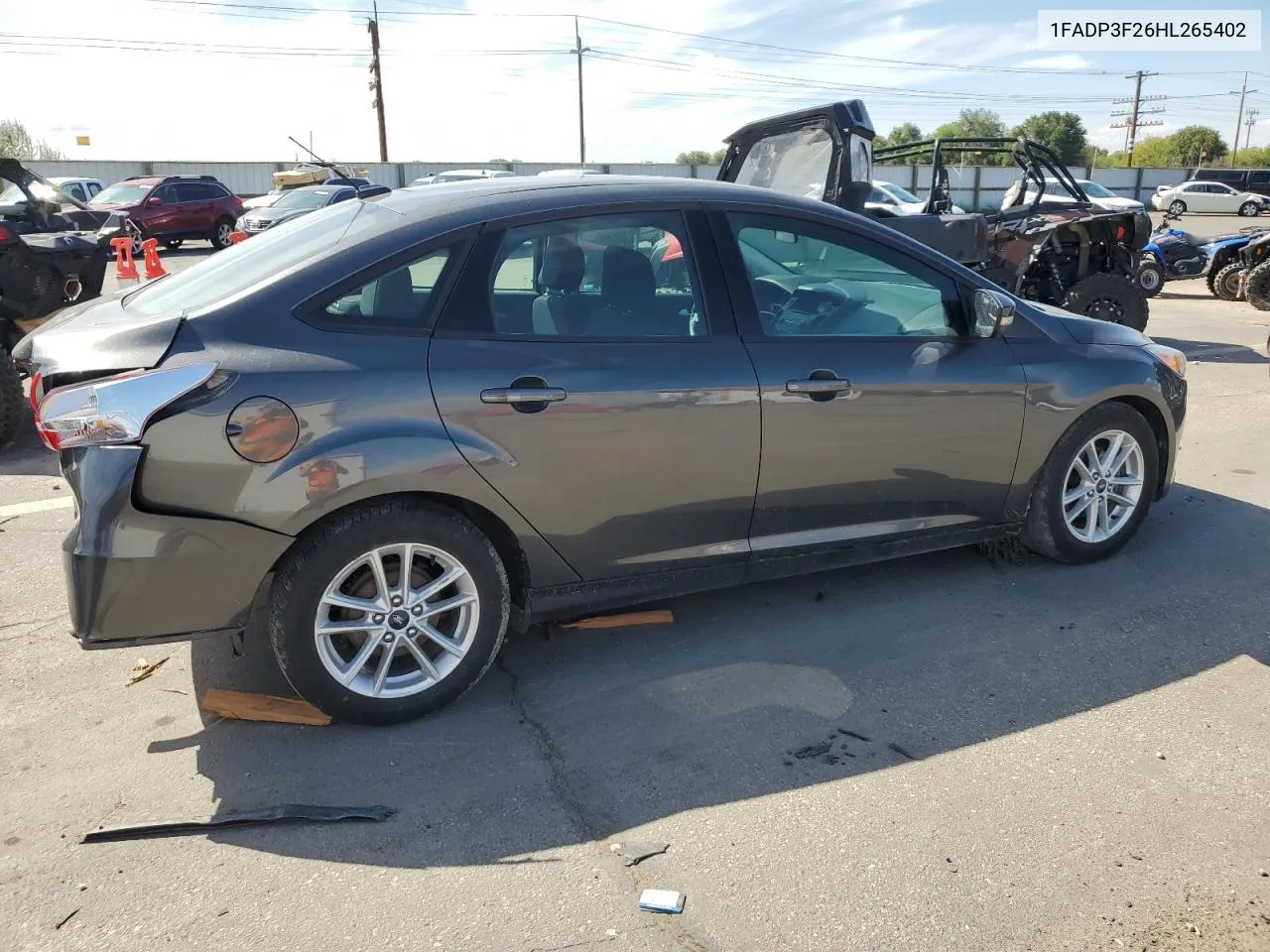 2017 Ford Focus Se VIN: 1FADP3F26HL265402 Lot: 71580824