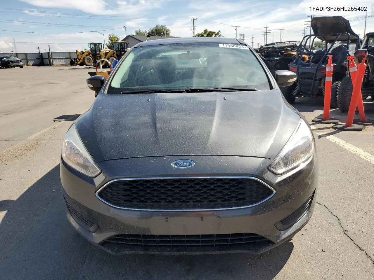 2017 Ford Focus Se VIN: 1FADP3F26HL265402 Lot: 71580824