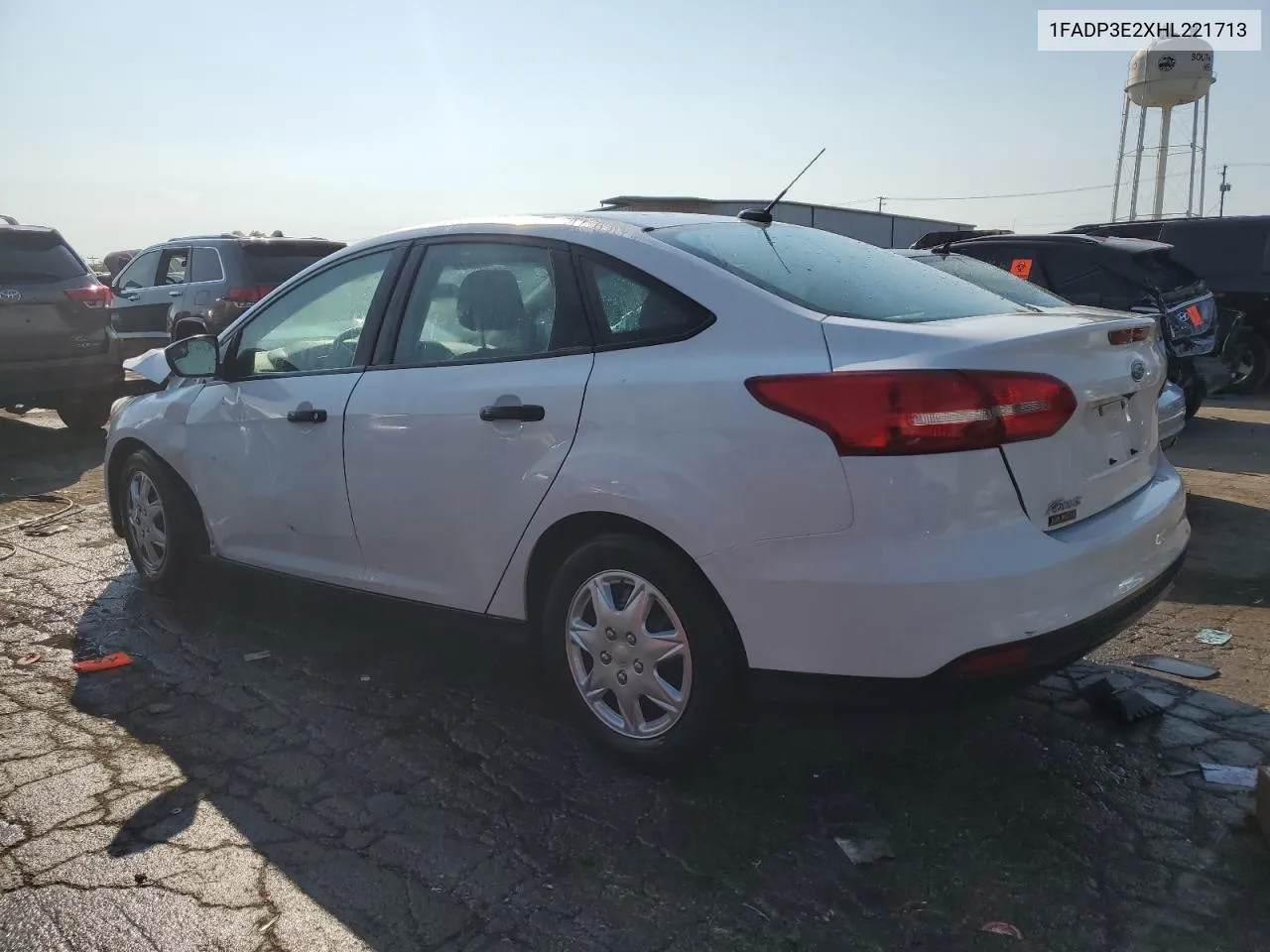 2017 Ford Focus S VIN: 1FADP3E2XHL221713 Lot: 71668624