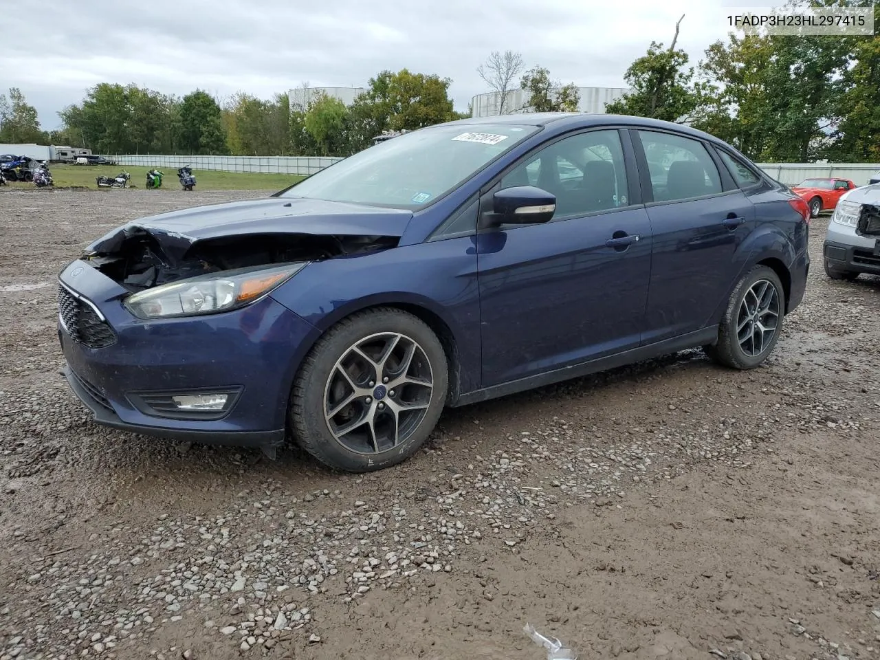 2017 Ford Focus Sel VIN: 1FADP3H23HL297415 Lot: 71672874