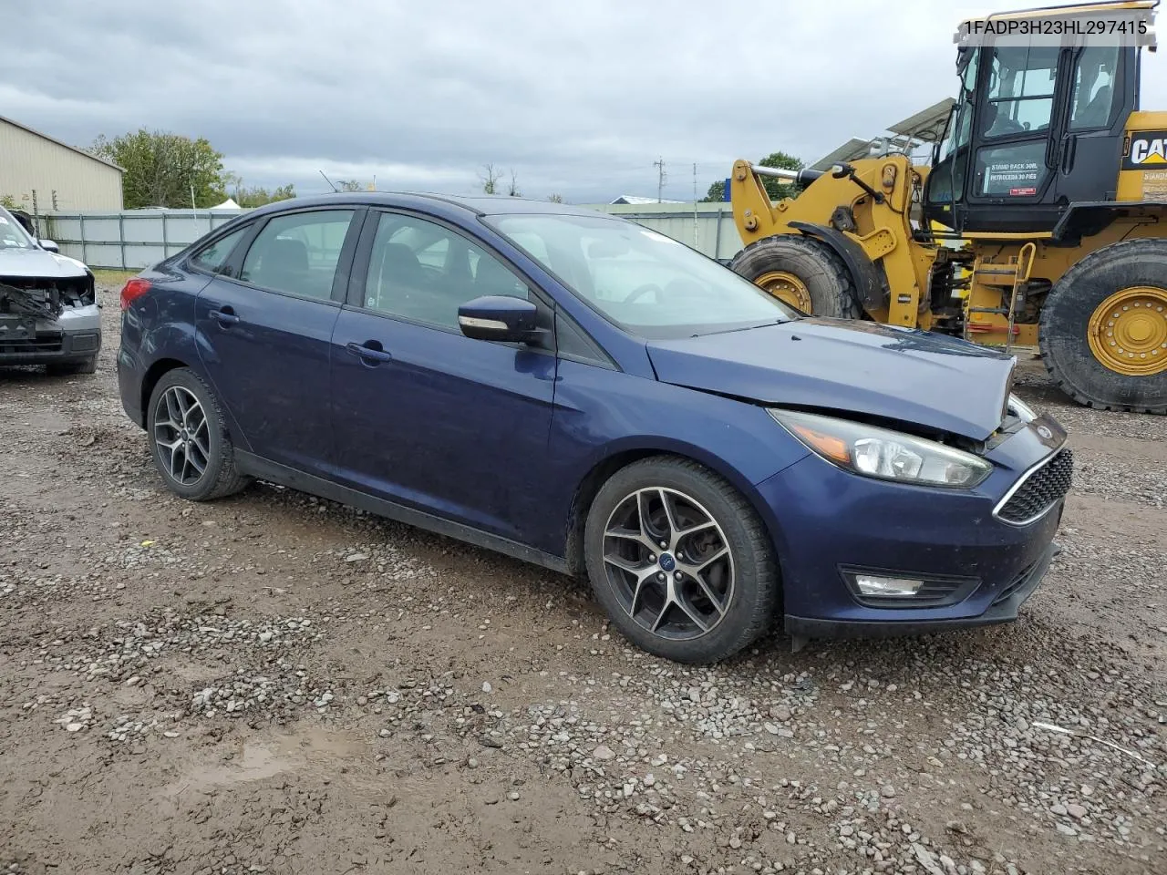 2017 Ford Focus Sel VIN: 1FADP3H23HL297415 Lot: 71672874