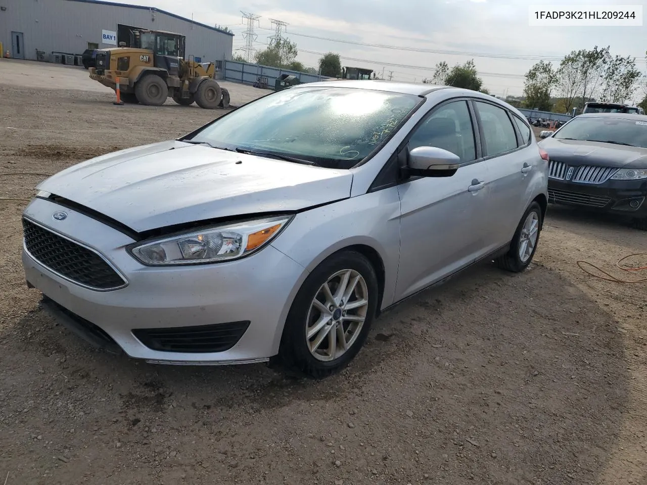 1FADP3K21HL209244 2017 Ford Focus Se