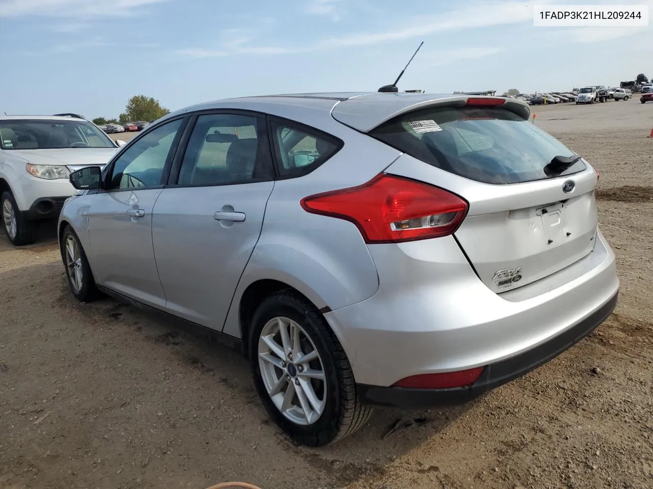 1FADP3K21HL209244 2017 Ford Focus Se