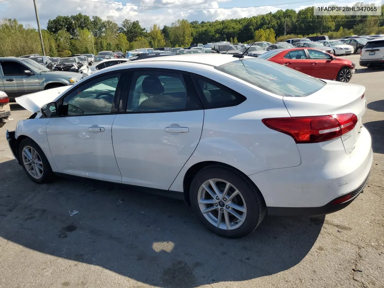 2017 Ford Focus Se VIN: 1FADP3F28HL347065 Lot: 71734314