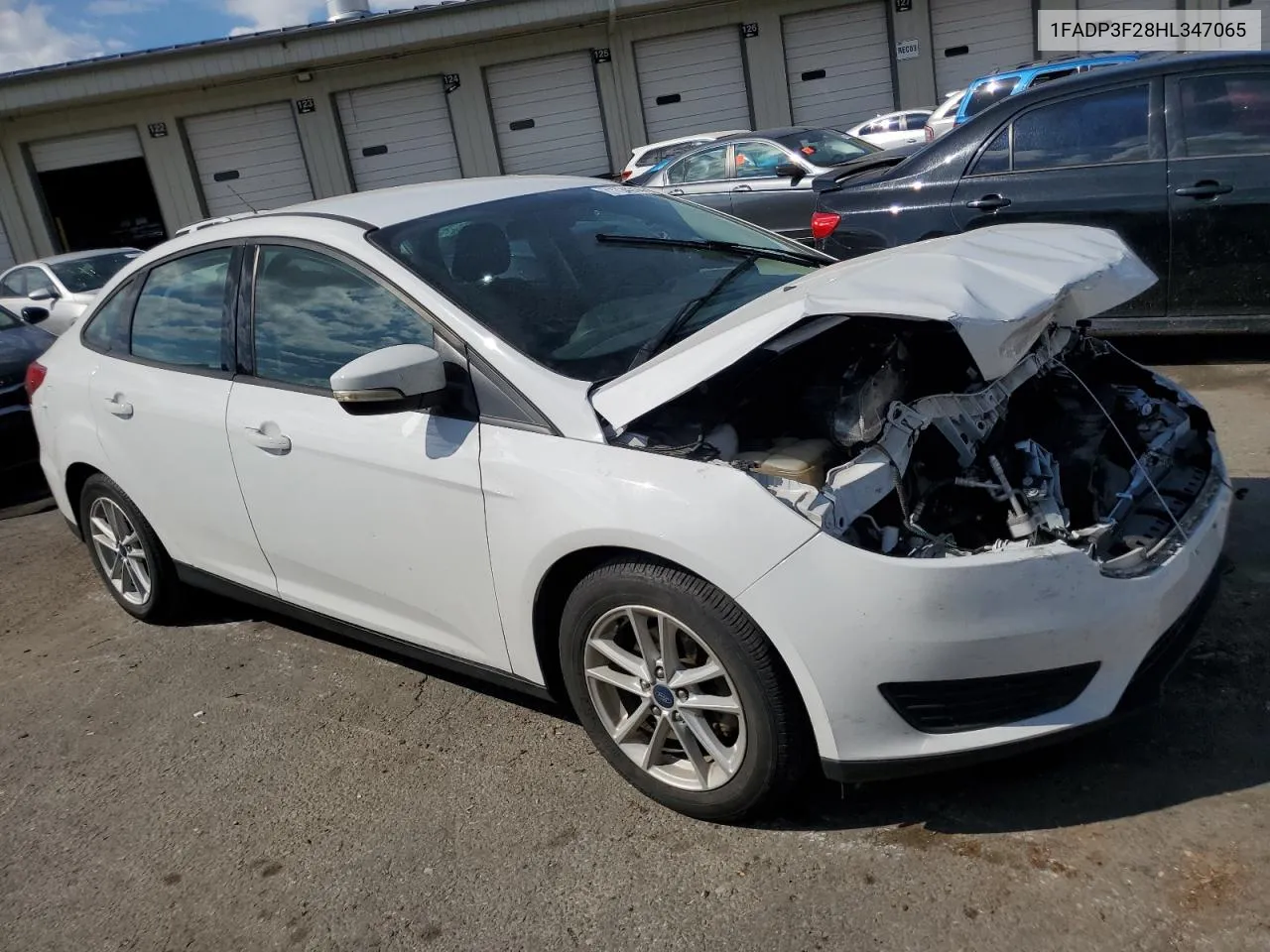 2017 Ford Focus Se VIN: 1FADP3F28HL347065 Lot: 71734314