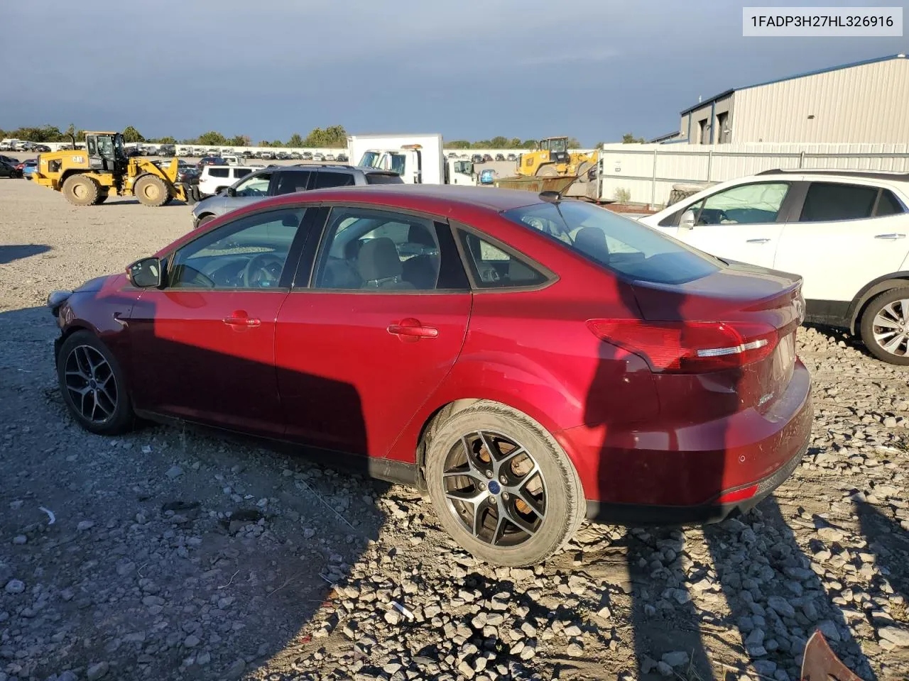 2017 Ford Focus Sel VIN: 1FADP3H27HL326916 Lot: 71745314