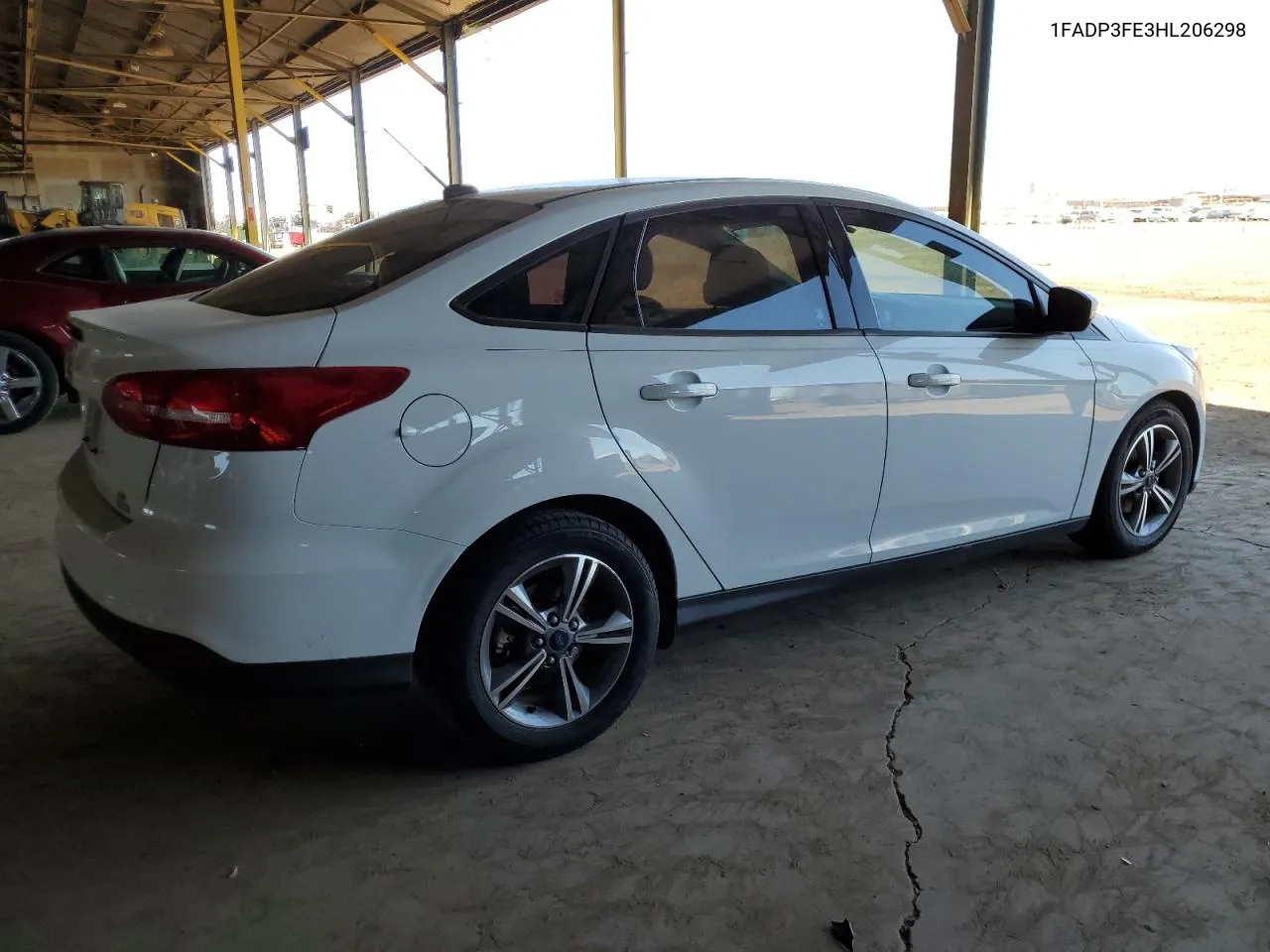 2017 Ford Focus Se VIN: 1FADP3FE3HL206298 Lot: 71839564