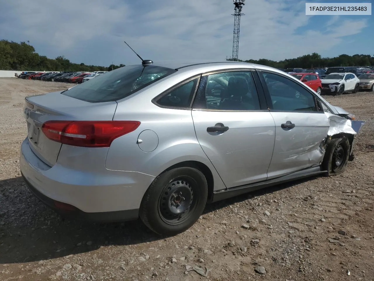 2017 Ford Focus S VIN: 1FADP3E21HL235483 Lot: 71855784