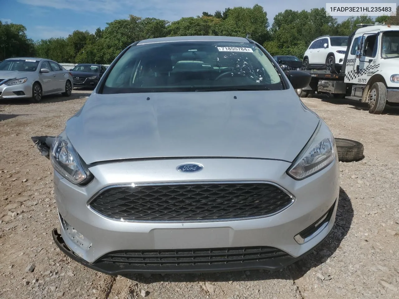 2017 Ford Focus S VIN: 1FADP3E21HL235483 Lot: 71855784