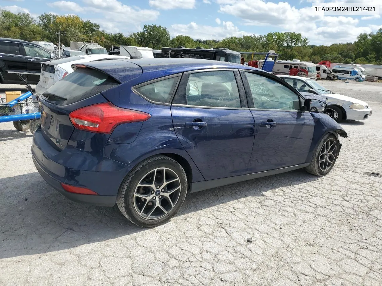 2017 Ford Focus Sel VIN: 1FADP3M24HL214421 Lot: 71858974