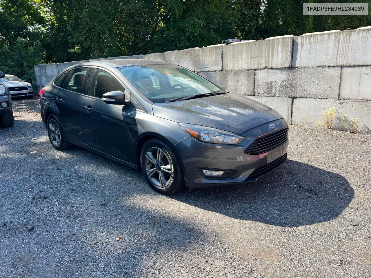 2017 Ford Focus Se VIN: 1FADP3FE9HL234039 Lot: 71893324