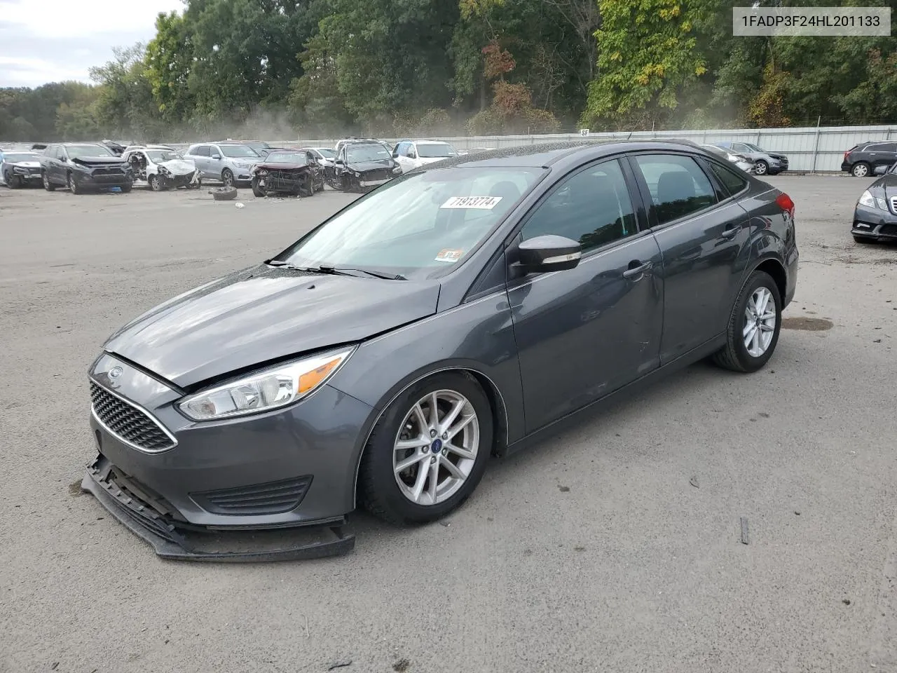 2017 Ford Focus Se VIN: 1FADP3F24HL201133 Lot: 71913774