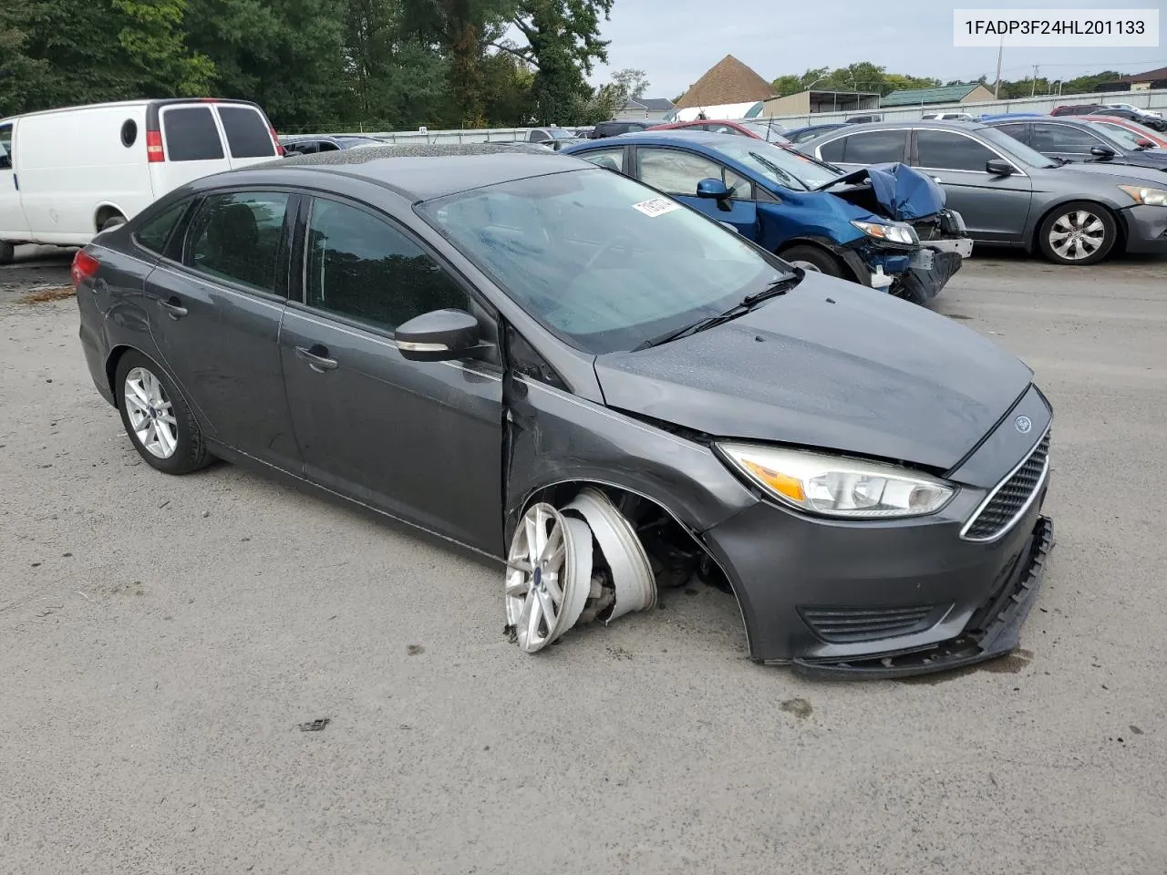 2017 Ford Focus Se VIN: 1FADP3F24HL201133 Lot: 71913774