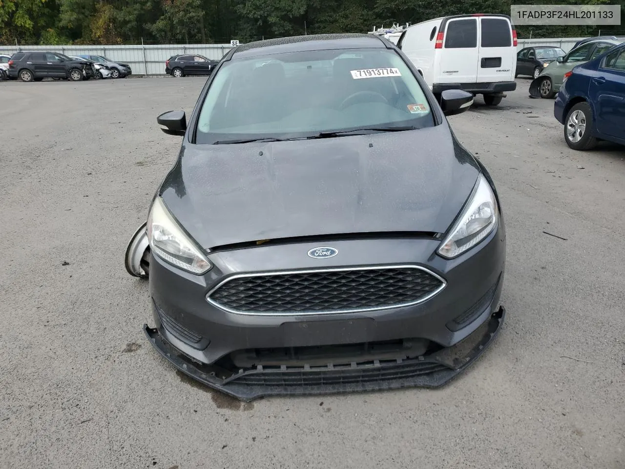 2017 Ford Focus Se VIN: 1FADP3F24HL201133 Lot: 71913774