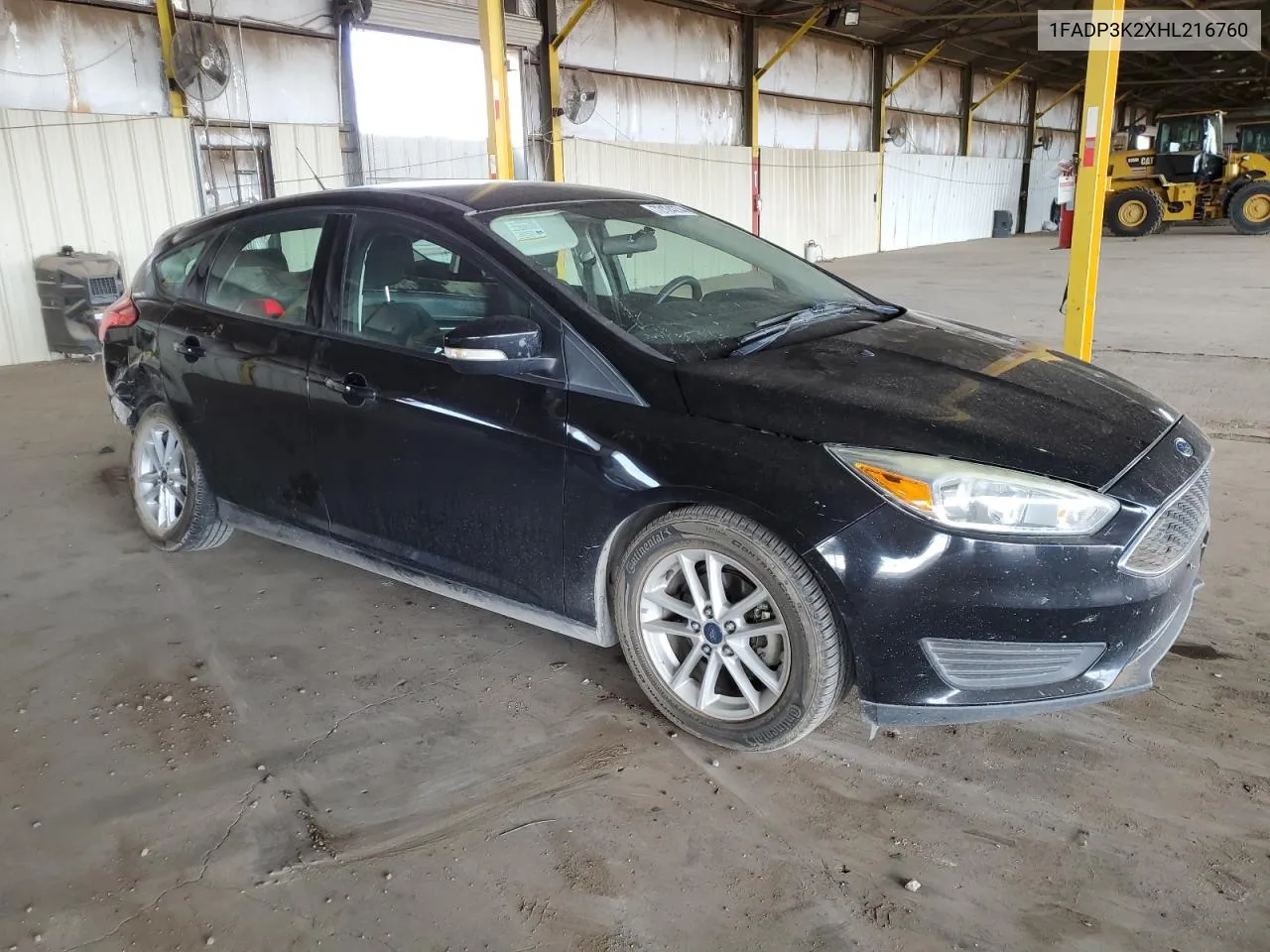 2017 Ford Focus Se VIN: 1FADP3K2XHL216760 Lot: 72124274