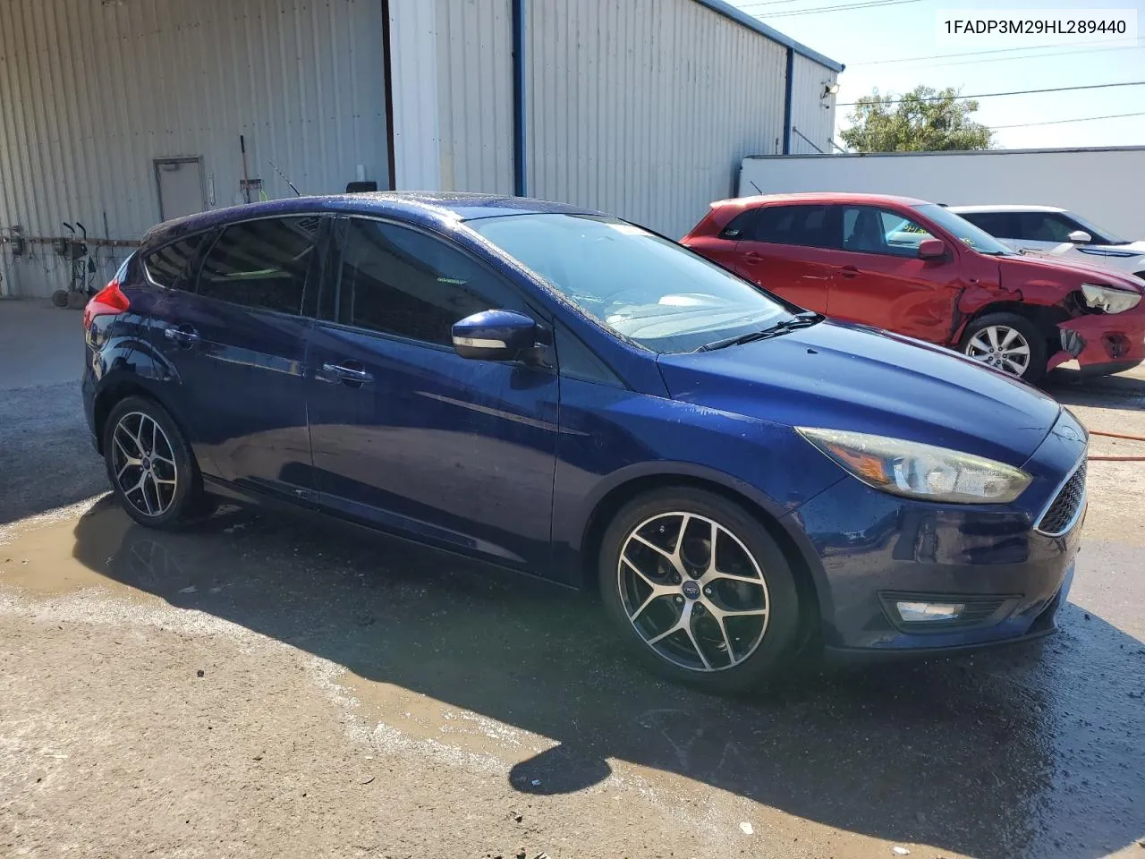 2017 Ford Focus Sel VIN: 1FADP3M29HL289440 Lot: 72217654