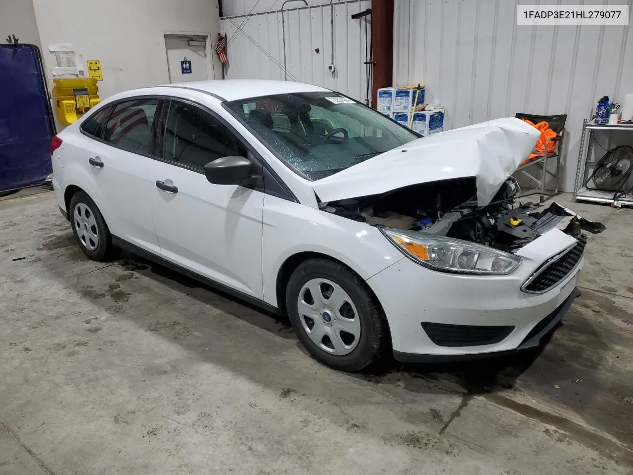 2017 Ford Focus S VIN: 1FADP3E21HL279077 Lot: 72257424