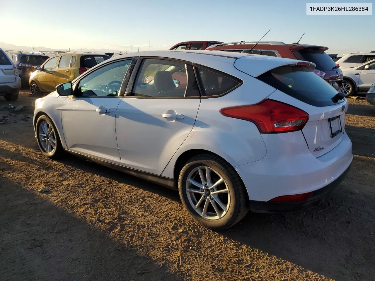 2017 Ford Focus Se VIN: 1FADP3K26HL286384 Lot: 72434104