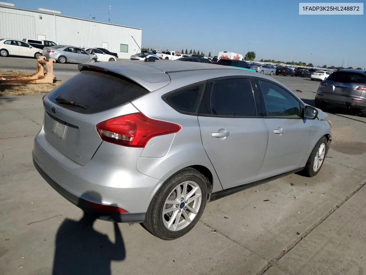 2017 Ford Focus Se VIN: 1FADP3K25HL248872 Lot: 72469984