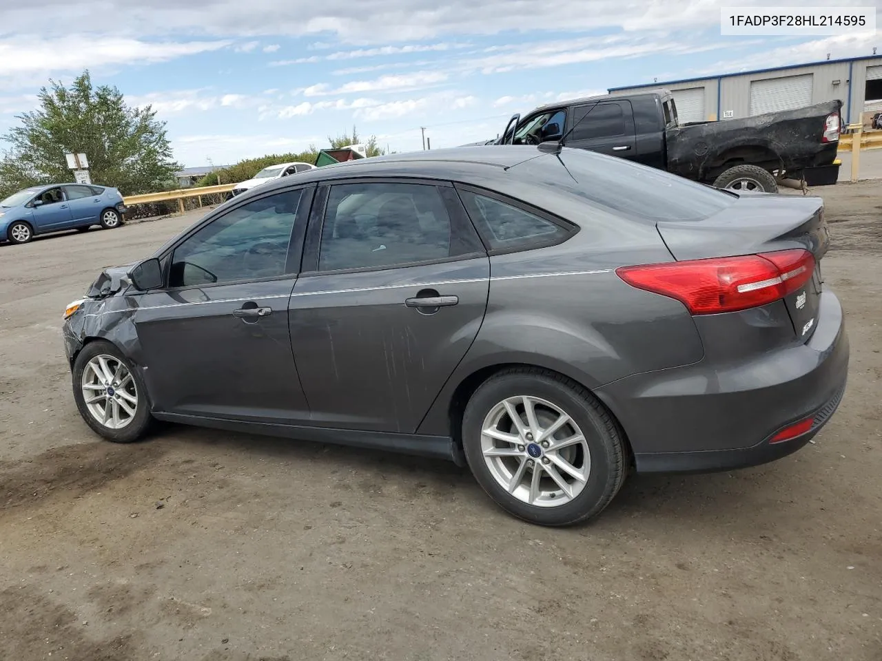 2017 Ford Focus Se VIN: 1FADP3F28HL214595 Lot: 72548034