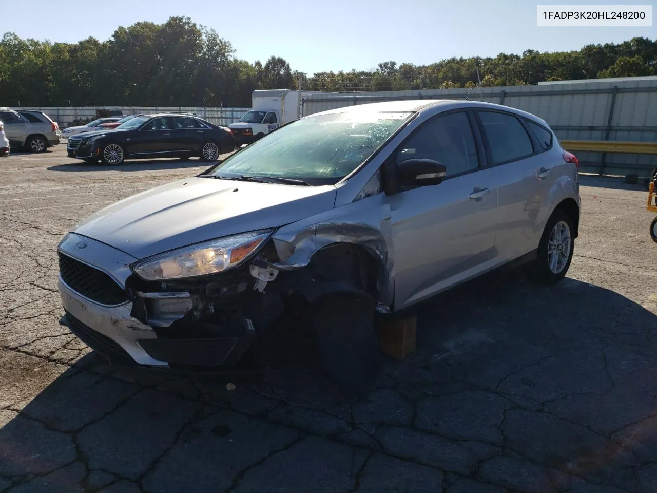 2017 Ford Focus Se VIN: 1FADP3K20HL248200 Lot: 72632474