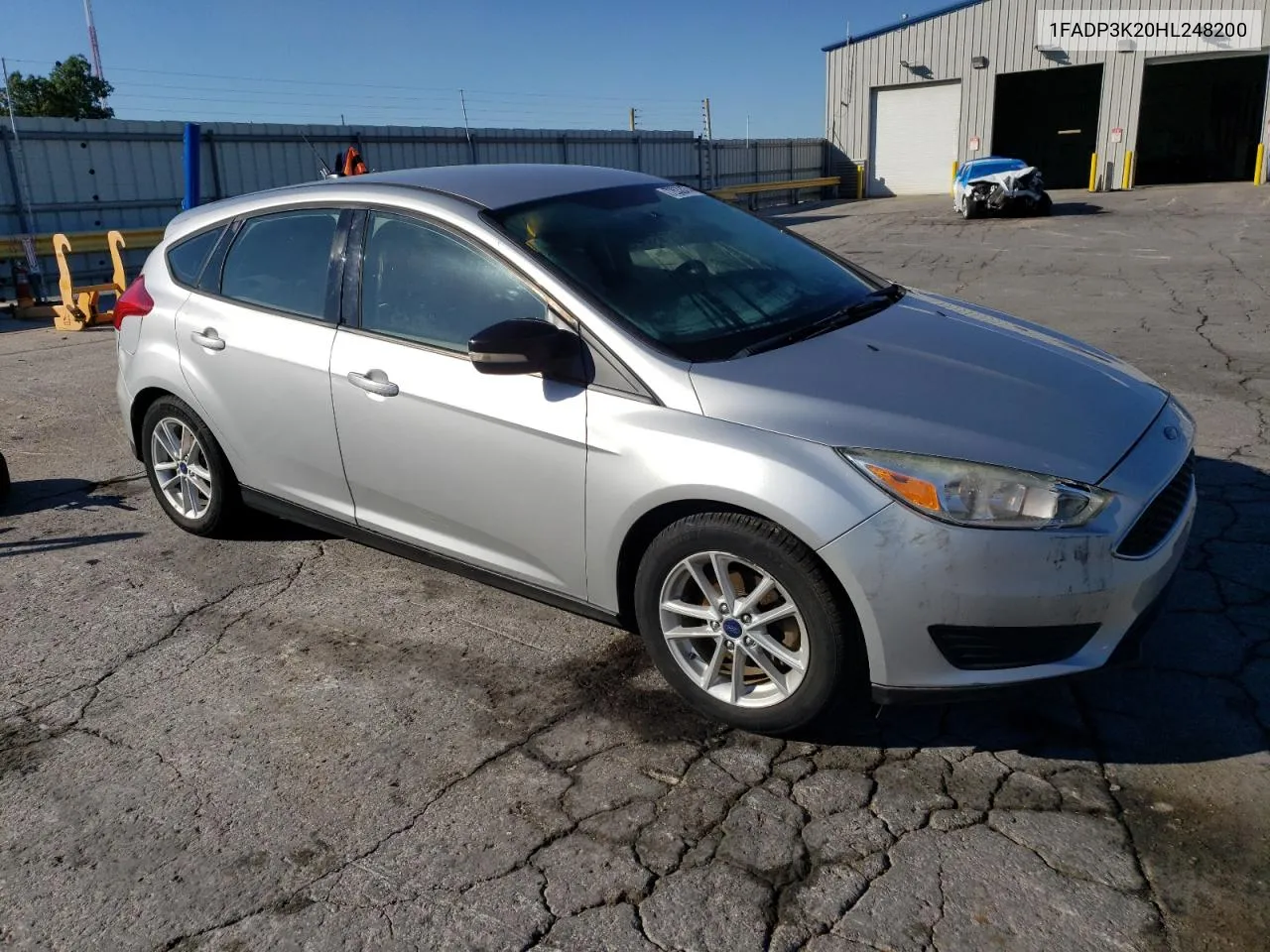 2017 Ford Focus Se VIN: 1FADP3K20HL248200 Lot: 72632474