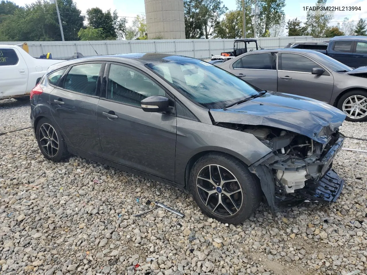 2017 Ford Focus Sel VIN: 1FADP3M22HL213994 Lot: 72804404