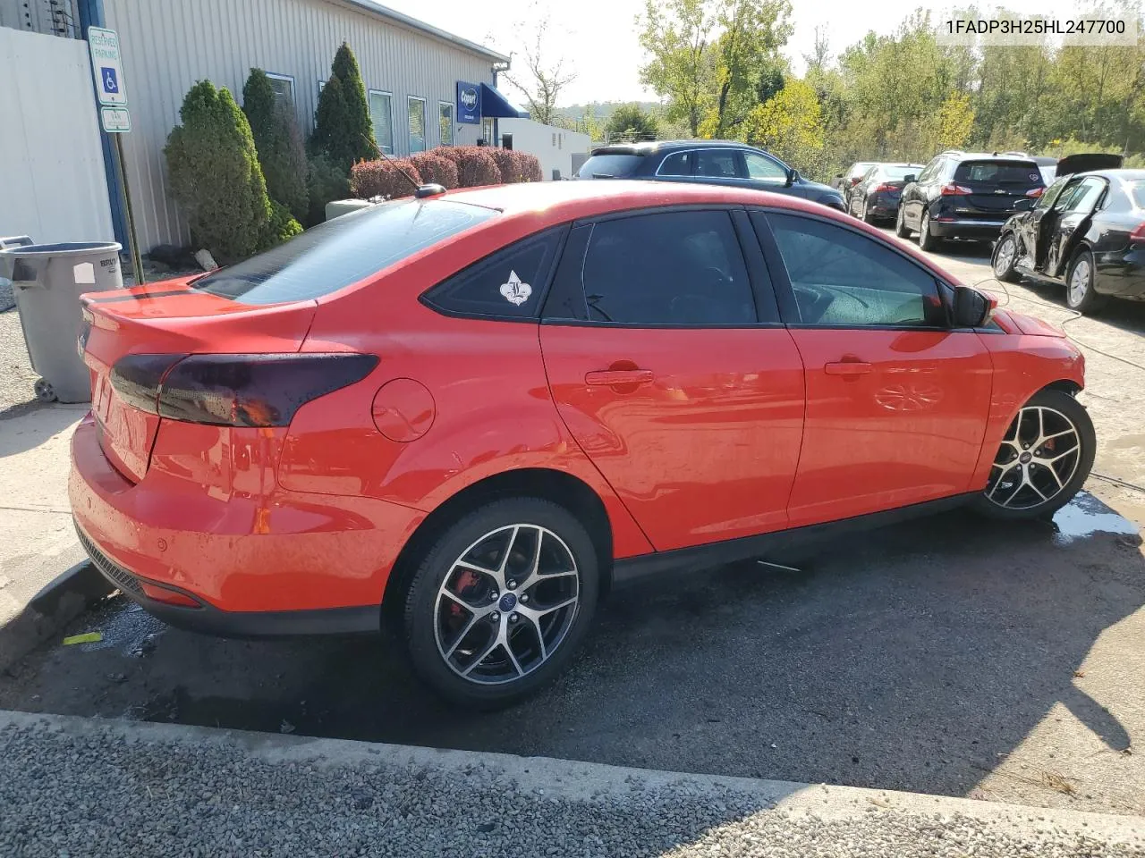 2017 Ford Focus Sel VIN: 1FADP3H25HL247700 Lot: 73014674