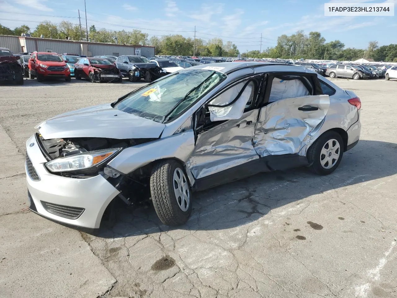 2017 Ford Focus S VIN: 1FADP3E23HL213744 Lot: 73097444