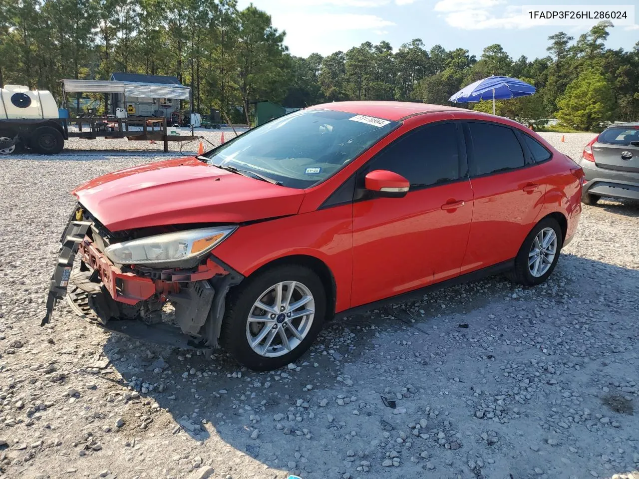 2017 Ford Focus Se VIN: 1FADP3F26HL286024 Lot: 73170884