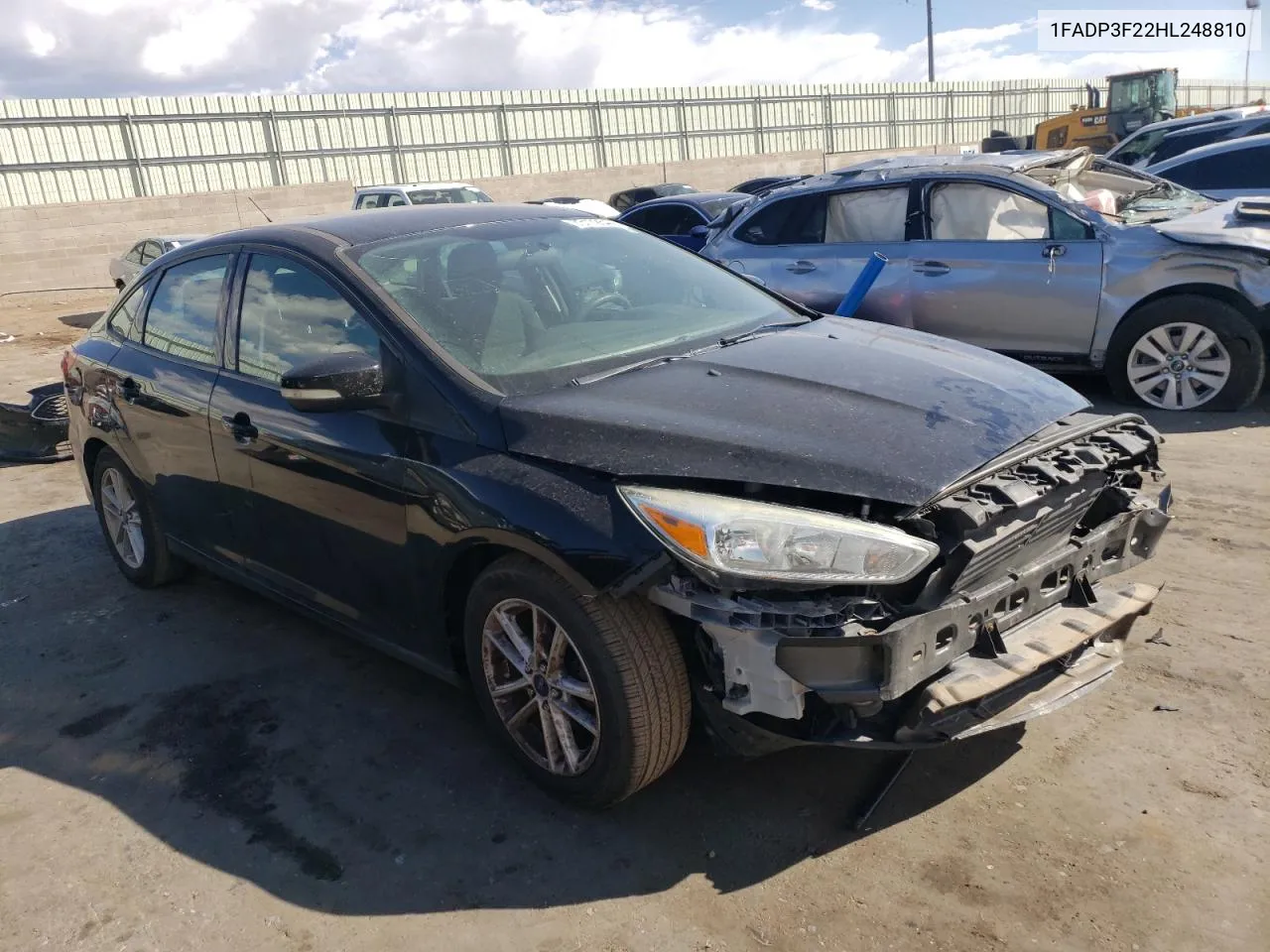 2017 Ford Focus Se VIN: 1FADP3F22HL248810 Lot: 73172544