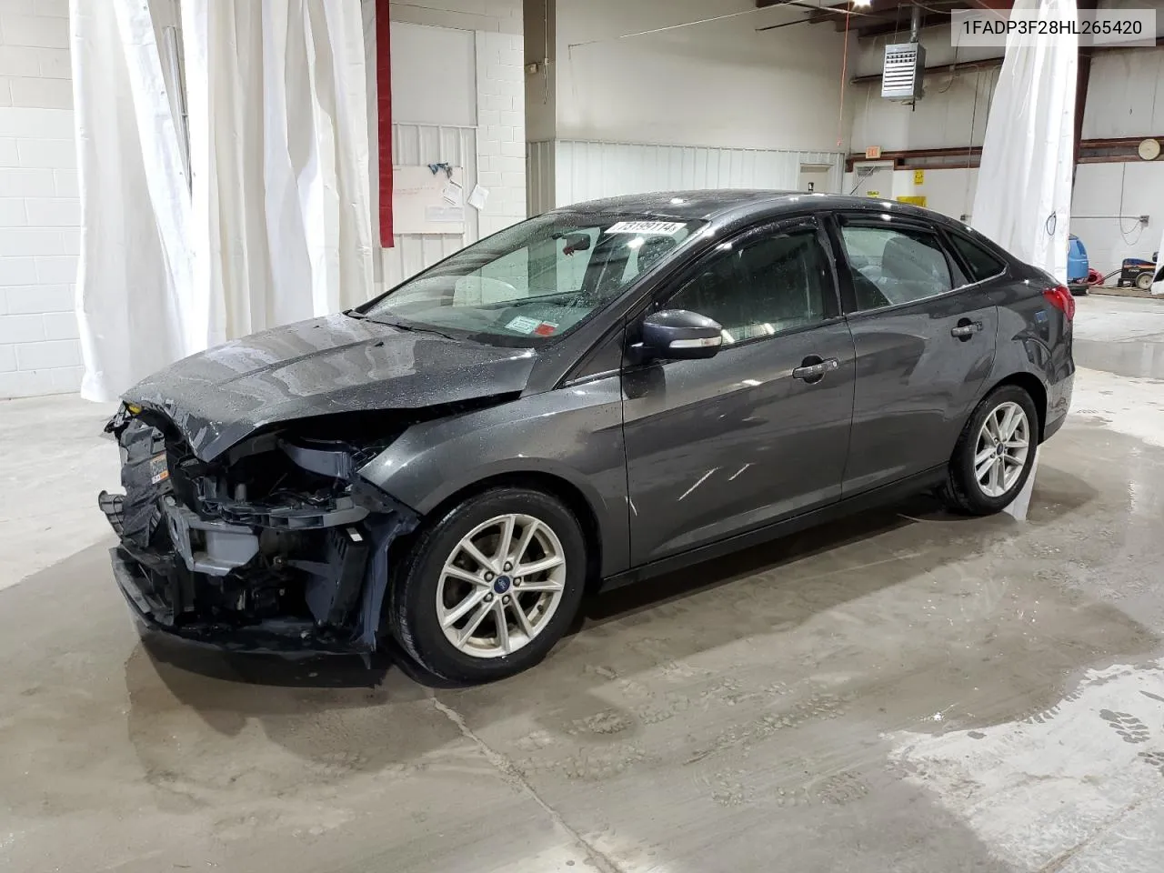 2017 Ford Focus Se VIN: 1FADP3F28HL265420 Lot: 73199114